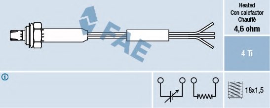 FAE 77013 Lambda Sensor